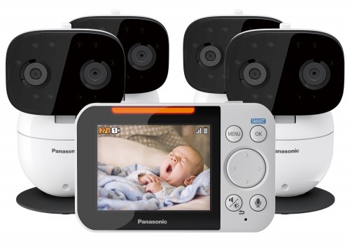 Видеоняня Panasonic KX-HN3001-X4 (четыре камеры)