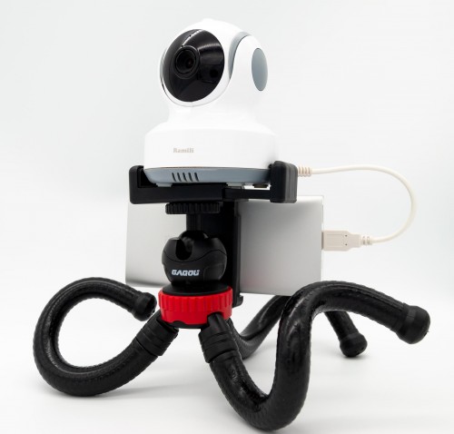 Универсальное гибкое крепление для камеры видеоняни к кроватке и коляске (Mega Fix 500) (цв. MGFIX500)